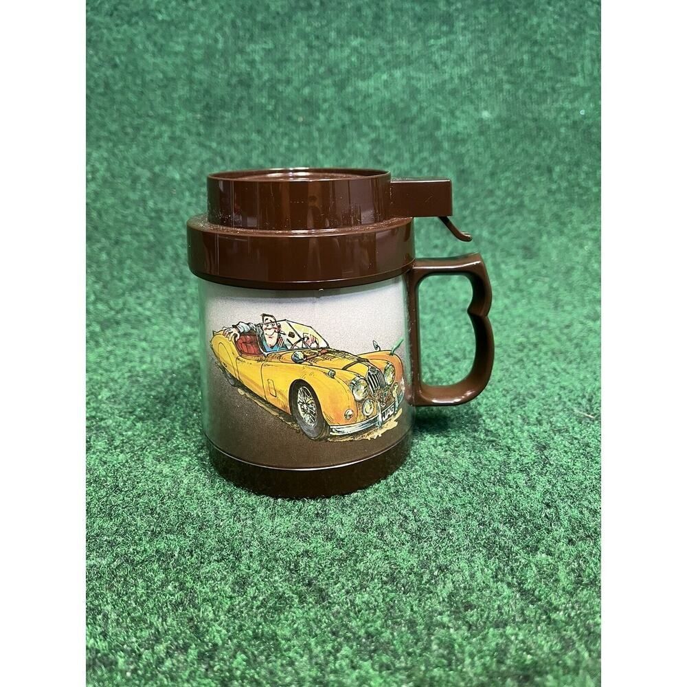 Vintage 1978 Dart Thermo-Serv JAG Jaguar Champagne of Cars Lidded Cup